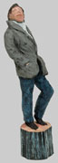 Click to see it big Abel, Holzskulptur